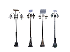 宇隆定制锂电池太阳能路灯成品组装生产